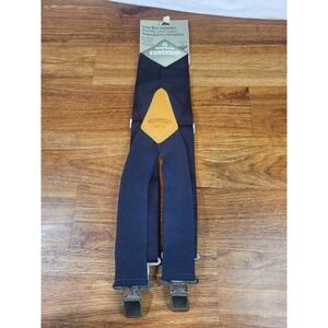 New McGuire Nicholas 115 Navy Blue  Suspenders